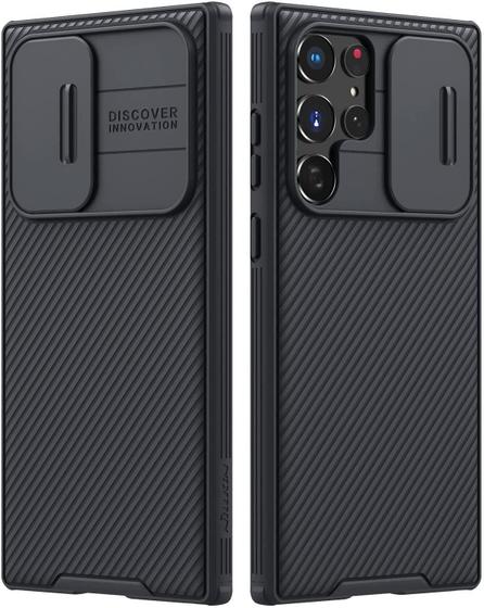 Capa Nillkin Camshield Para Galaxy S22 Ultra - Preto Menor preço em Capa Nillkin Camshield Para Galaxy S22 Ultra - Preto