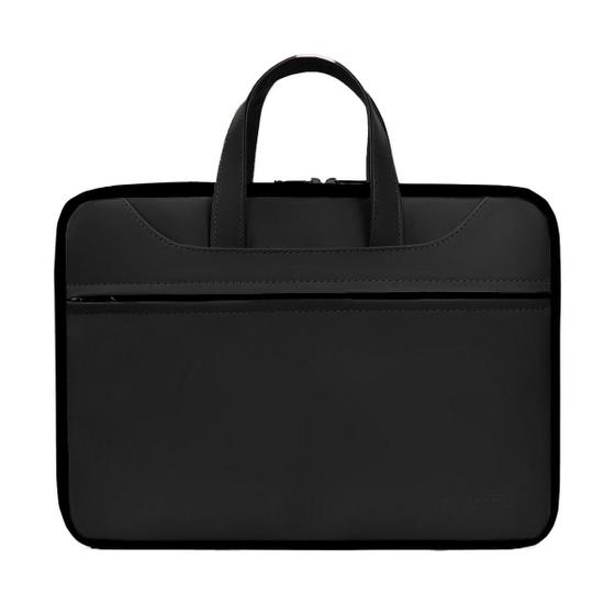 Imagem de Capa Notebook Case Pasta Protetora Executiva Alça Impermeável Bag Universal Acolchoada Maleta Alça Zíper Reforçada