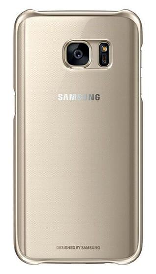 Imagem de Capa Original Protetora Clear Cover Samsung Galaxy S7 - Dourada