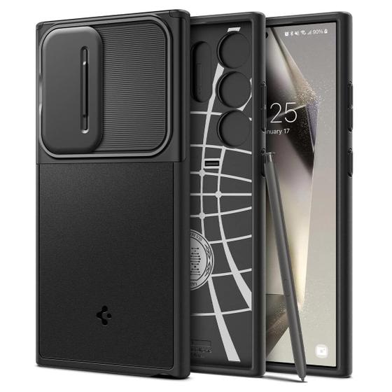 Capa Original Spigen Optik Armor Samsung Galaxy S24 Ultra Menor preço em Capa Original Spigen Optik Armor Samsung Galaxy S24 Ultra