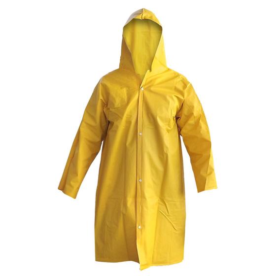 Capa p/chuva laminada nikokit amarela g Menor preço em Capa p/chuva laminada nikokit amarela g