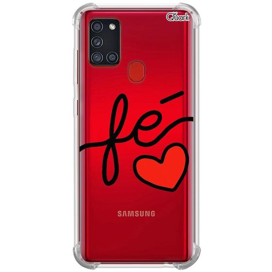 Imagem de Capa p/ galaxy a21s (1504) fé coração