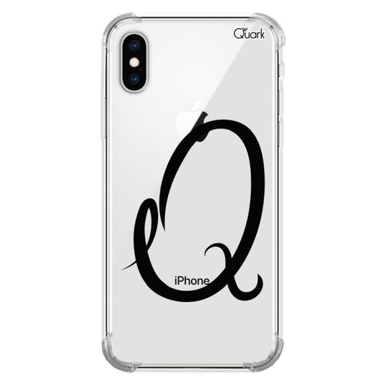 Imagem de Capa p/ iphone xs (1484) letra q