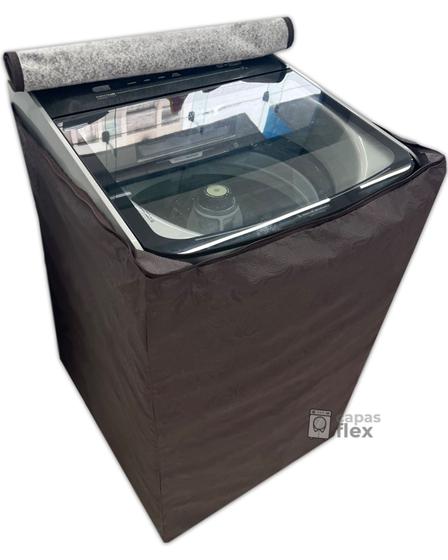 Capa p/ lavadora panasonic 17kg impermeável flex Menor preço em Capa p/ lavadora panasonic 17kg impermeável flex