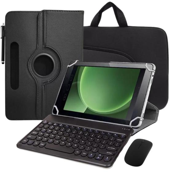 Imagem de Capa P/ Tablet Galaxy Tab Active3 + Teclado Bluetooth + Caneta Touch