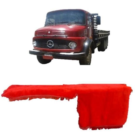 Imagem de Capa Painel Chinil Sem Logo Para Mercedes Benz 1113 Vermelho