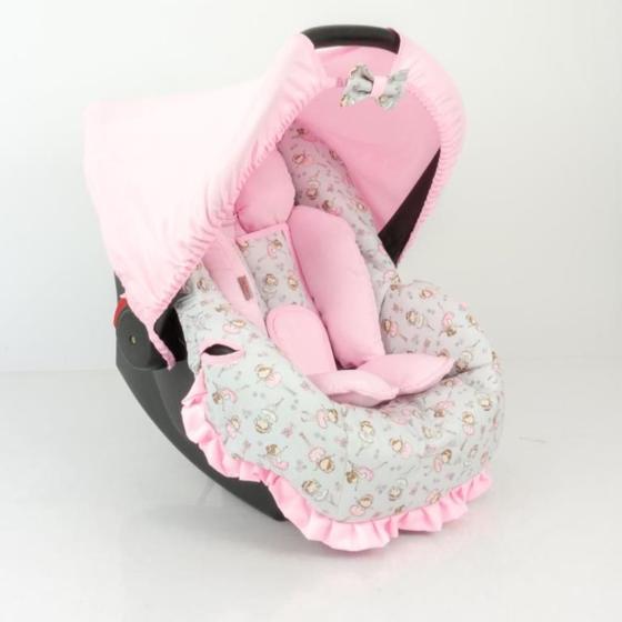 Imagem de Capa para bebê conforto e acolchoado extra  -  bailarina