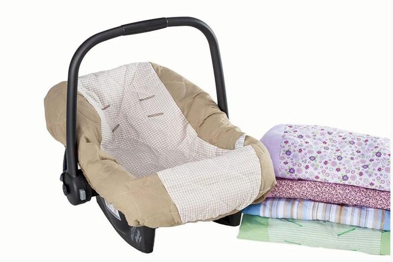 Imagem de Capa para Bebê Conforto Simples 02 Peças - Diversas Cores