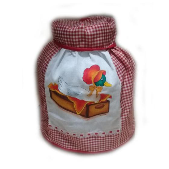 Imagem de Capa para Butijão de gás 13kg Pata no cesto cod BG001