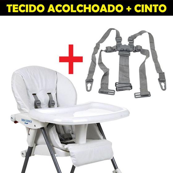 Imagem de Capa Para Cadeira + Cinto Segurança Pappa E Soneca Original - Burigotto