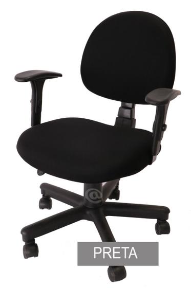 Capa para cadeira de escritório Preta Ajustável Tecido Estica Protetor Adapatável Lavável Preto Menor preço em Capa para cadeira de escritório Preta Ajustável Tecido Estica Protetor Adapatável Lavável Preto