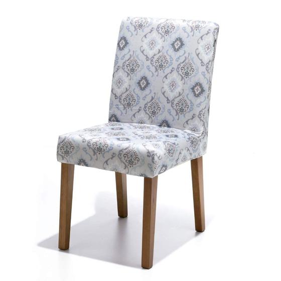 Imagem de Capa para Cadeira Malha Etnico Azul - Bella Janela
