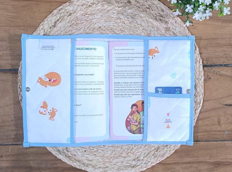 Imagem de Capa Para Caderneta De Vacinação Bebe/Capa Protetora/Vacinas/Porta Documentos Bebe/Menino Menina