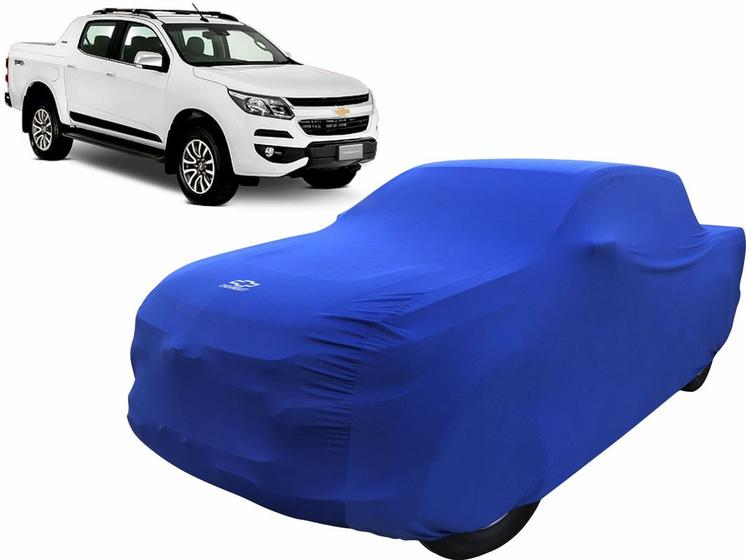 Imagem de Capa Para Carro De Tecido Lycra Chevrolet S10 Anti-risco