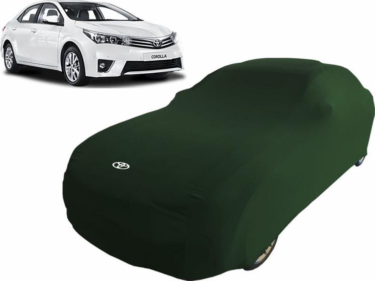 Imagem de Capa Para Carro De Tecido Lycra Toyota Corolla Anti-risco