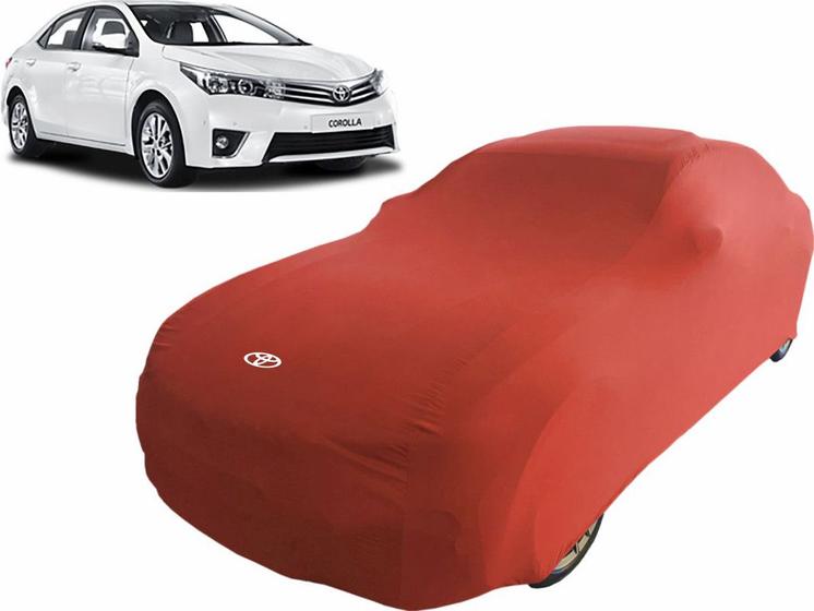 Imagem de Capa Para Carro De Tecido Lycra Toyota Corolla Anti-risco