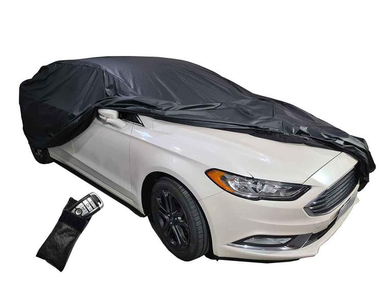 Imagem de capa para carro forrada sol chuva impermeável térmica