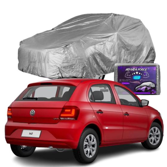 Capa Para Carro Gol G1 G2 G3 G4 G5 G6 até G10 Impermeável Forrada - Armada Force Imagem de Capa Para Carro Gol G1 G2 G3 G4 G5 G6 até G10 Impermeável Forrada