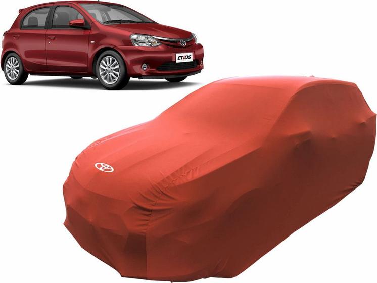 Imagem de Capa Para Carro Tecido Lycra Toyota Etios Hatch Anti-risco