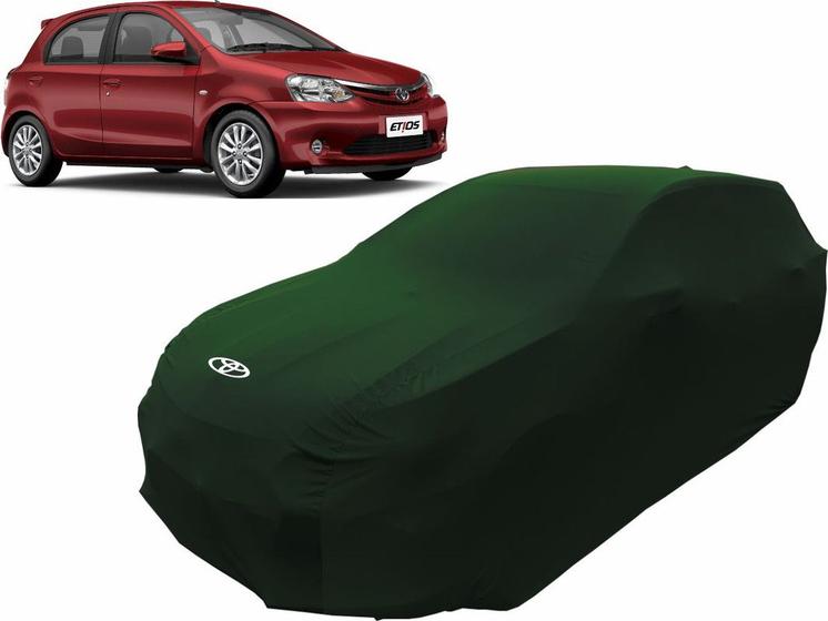 Imagem de Capa Para Carro Tecido Lycra Toyota Etios Hatch Anti-risco