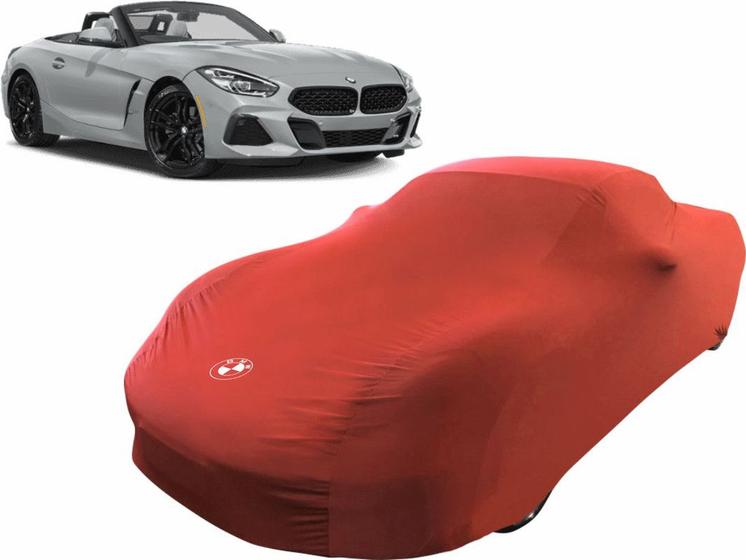 Imagem de Capa Para Cobrir Carro Bmw Z4 Tecido Macio Helanca Lycra