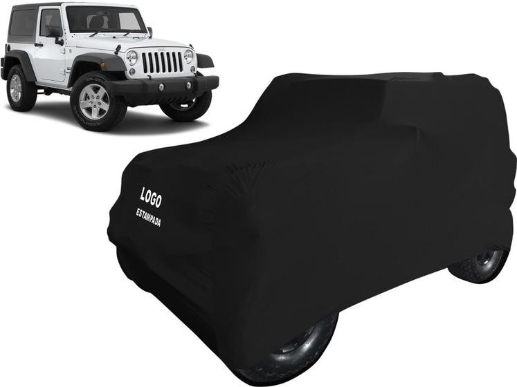 Imagem de Capa Para Cobrir Carro Jeep Wrangler Tecido Helanca