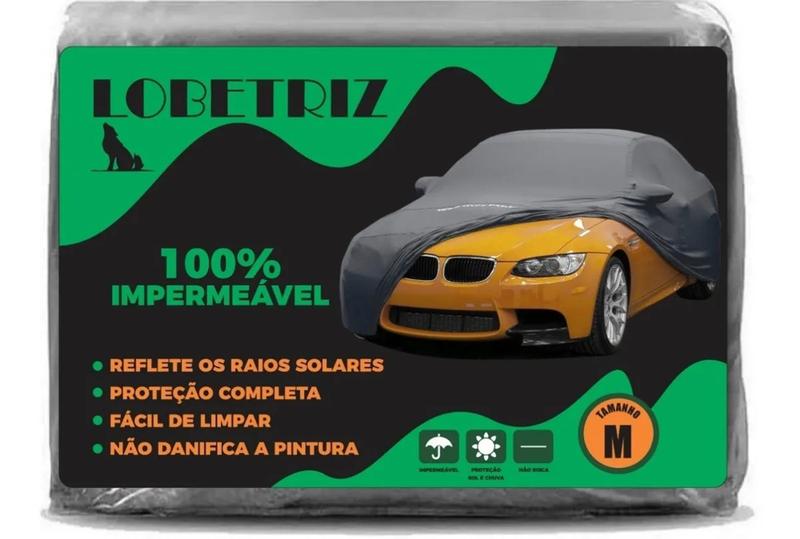 Imagem de Capa Para Cobrir Carro P M G  Com Forro Impermeável Anti-uv topp
