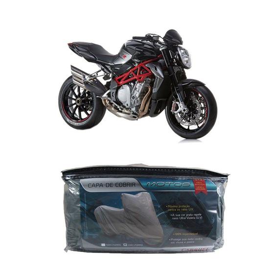 Imagem de Capa para cobrir MV AGUSTA Brutale 1090 com forro G(203)