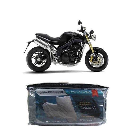 Imagem de Capa para cobrir TRIUMPH SPEED TRIPLE 1050I com forro G(203)