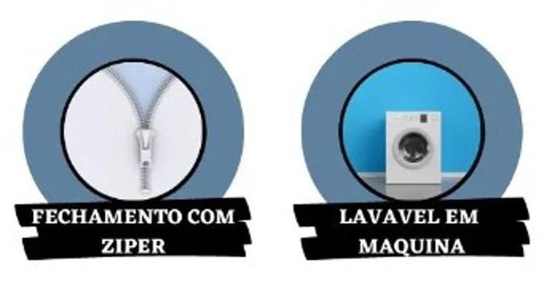 Imagem de Capa Para Colchão Casal Box Tecido Micropercal Com Zíper