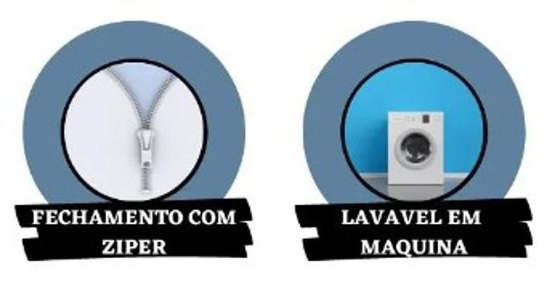 Imagem de Capa Para Colchão Casal Box Tecido Micropercal Com Zíper