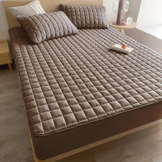 Imagem de Capa Para Colchão Impermeavel Matelado Com Elastico