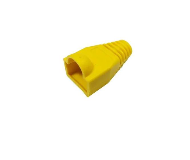 Imagem de Capa Para Conector Rj45 Macho Seccon Amarela