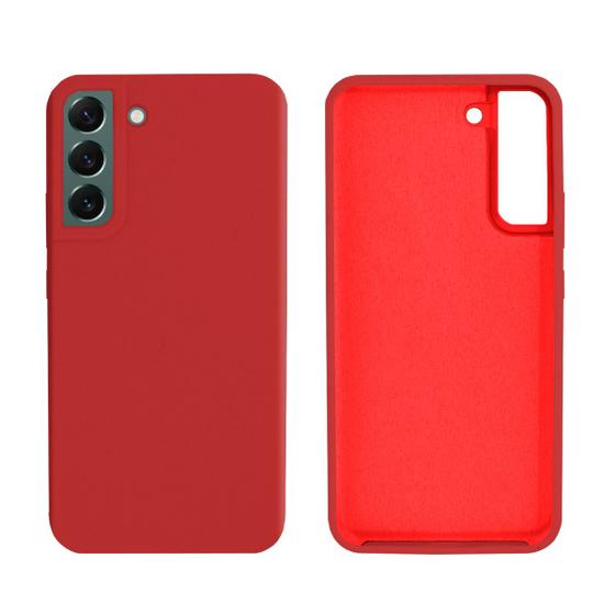 Imagem de Capa para Galaxy S22+ Plus em Silicone Aveludado Cover Premium