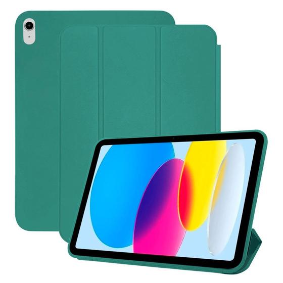 Imagem de Capa Para Ipad 10 10.9 10ª Geração Case Smart Resistente Proteção Fina Magnética Leve Premium