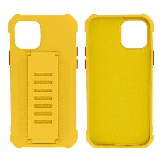 Imagem de Capa para iPhone 12 Pro com Proteção na Câmera e Suporte para Mãos