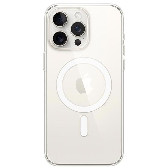 Imagem de Capa para iPhone 15 Pro Max com MagSafe Transparente - Apple - MT233ZM/A