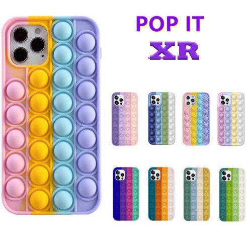 Imagem de Capa para Iphone XR Anti Stress Silicone Flexível Pop It - XR