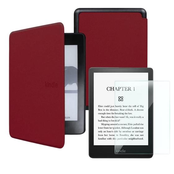 Imagem de Capa Para Kindle 11 Geração 2022 Material Sintético + Vidro