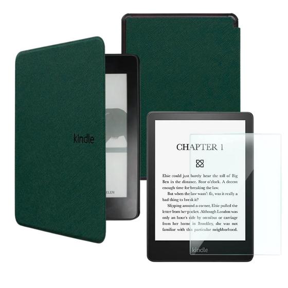 Imagem de Capa Para Kindle 11 Geração 2022 Material Sintético + Vidro