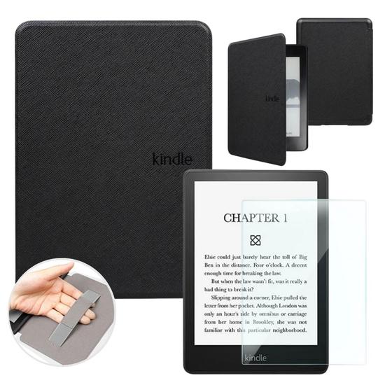 Imagem de Capa para Kindle 12ª Gen RS23CV - c/ alça interna + pelicula