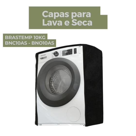 Capa para lava e seca brastemp 10kg bnc10as- bno10as transparente flex Menor preço em Capa para lava e seca brastemp 10kg bnc10as- bno10as transparente flex