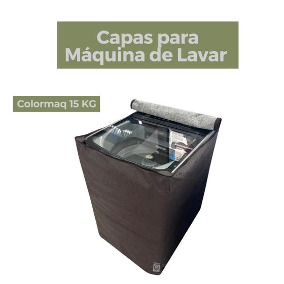 Imagem de Capa para lavadora colormaq 15kg lca impermeável flex