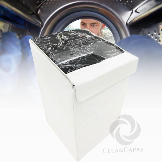 Imagem de Capa para lavadora electrolux 11kg essential care transparente