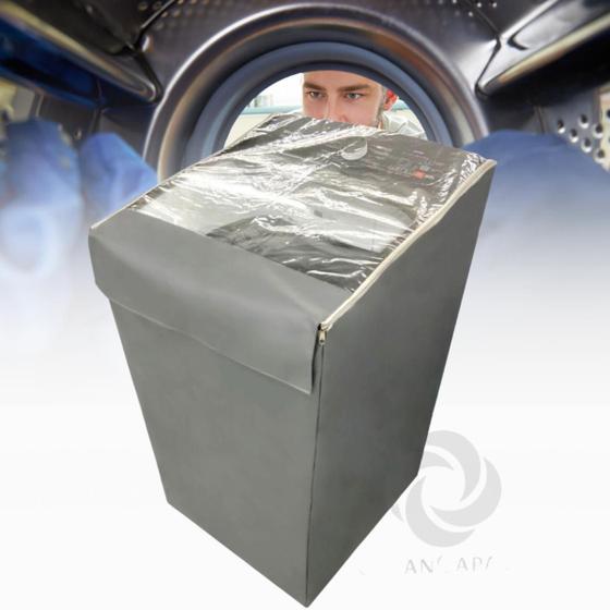 Imagem de Capa para lavadora electrolux 11kg turbo economia transparente