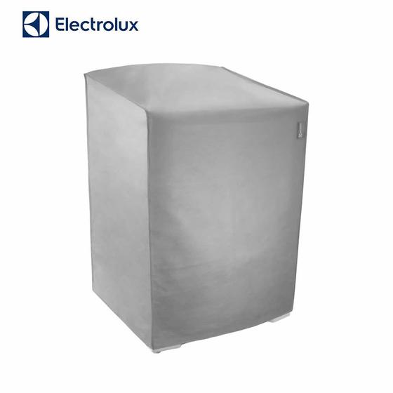 Capa Para Lavadora Electrolux Tamanho G Cinza Menor preço em Capa Para Lavadora Electrolux Tamanho G Cinza