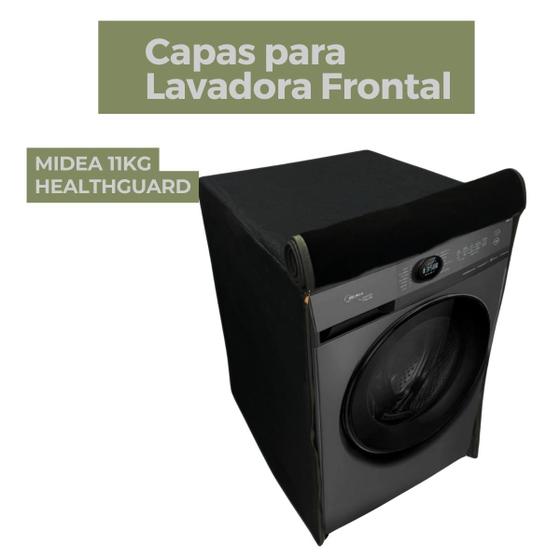 Imagem de Capa para lavadora midea 11kg healthguard impermeável flex