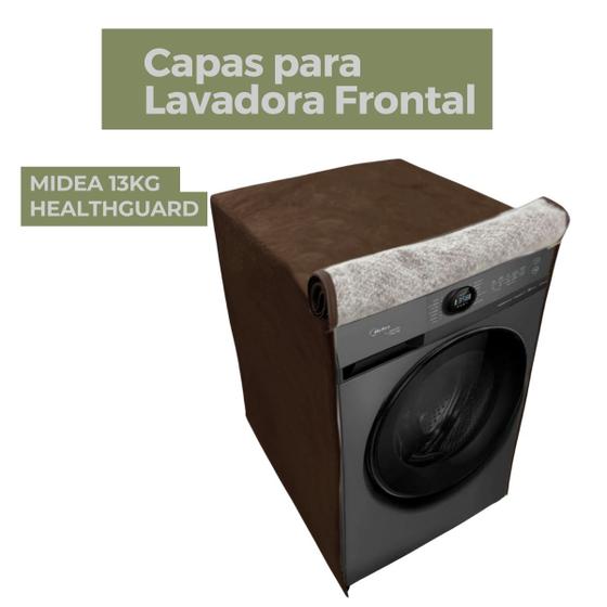 Imagem de Capa para lavadora midea 13kg healthguard impermeável flex