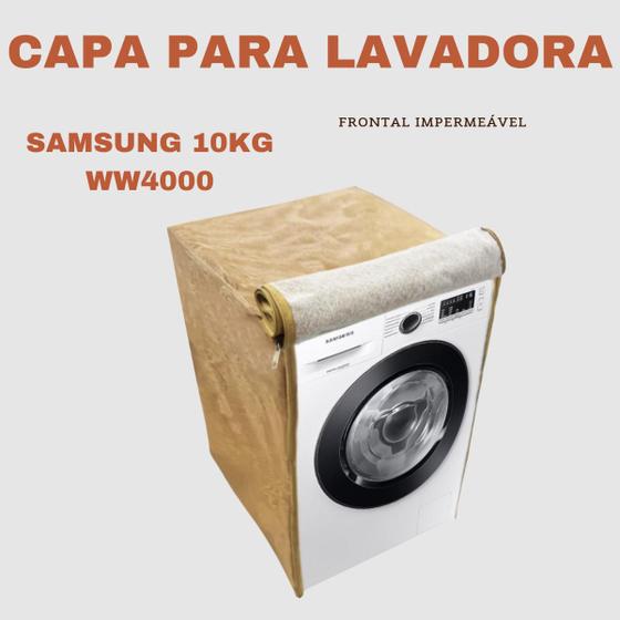 Imagem de Capa para lavadora samsung 10kg ww4000 impermeável flex