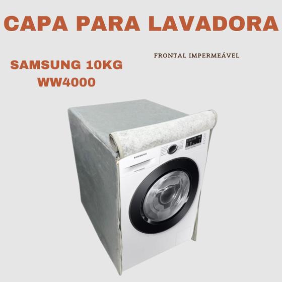 Imagem de Capa para lavadora samsung 10kg ww4000 impermeável flex